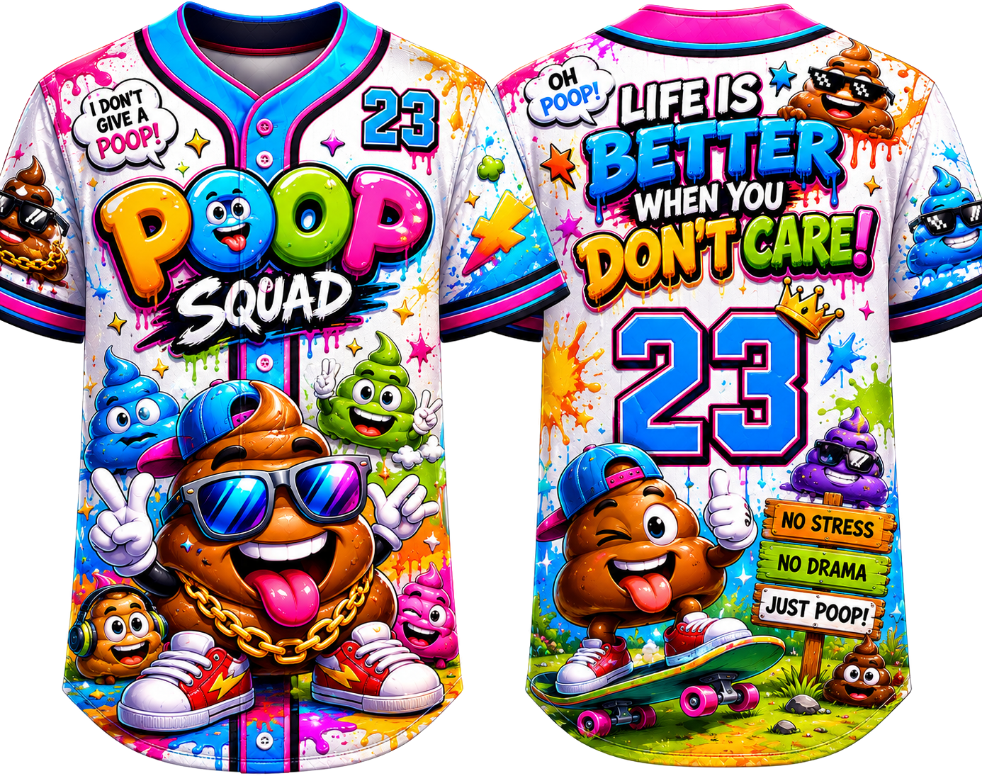 Party Jersey Mesh: