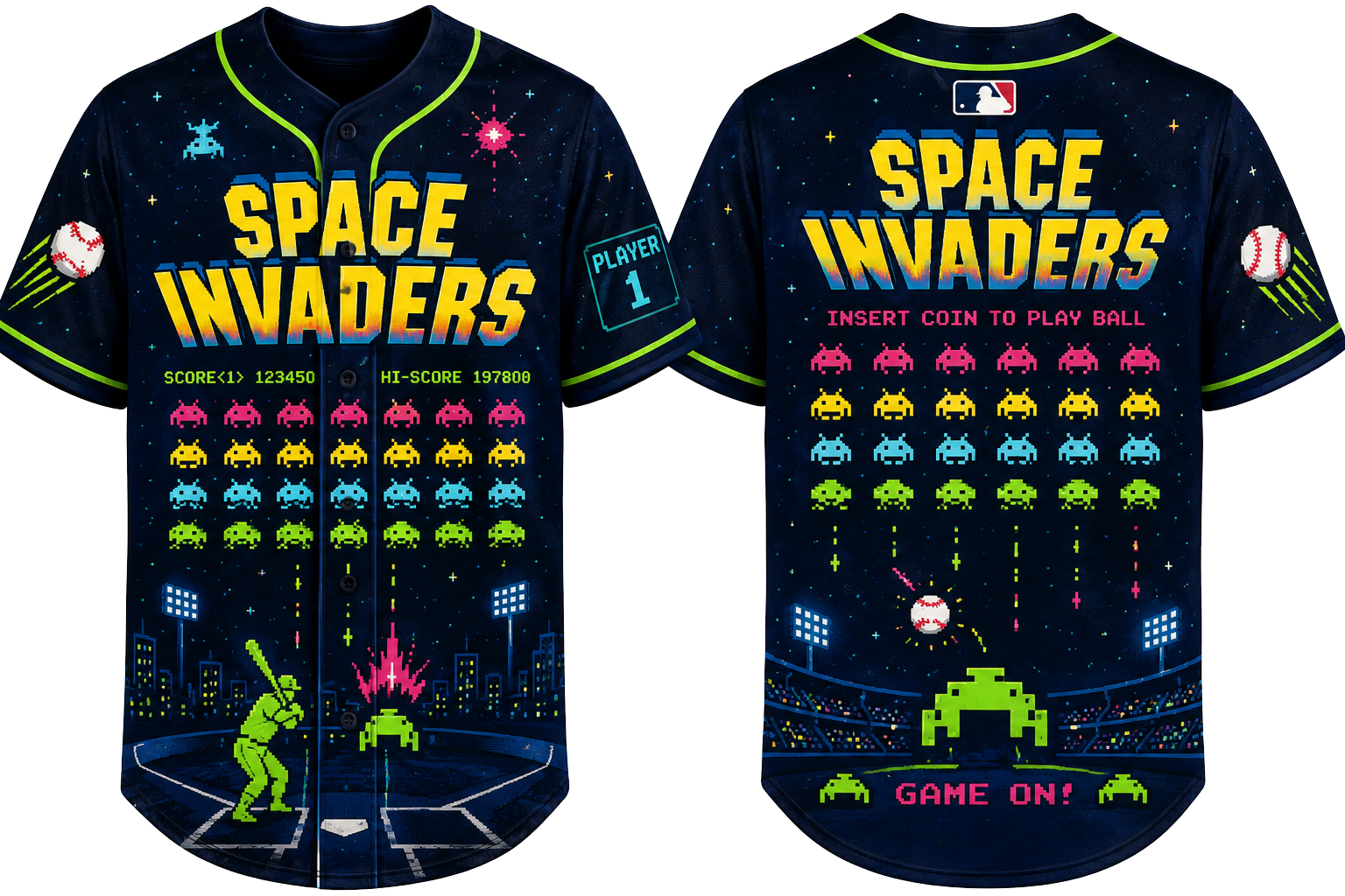 Party Jersey Mesh: