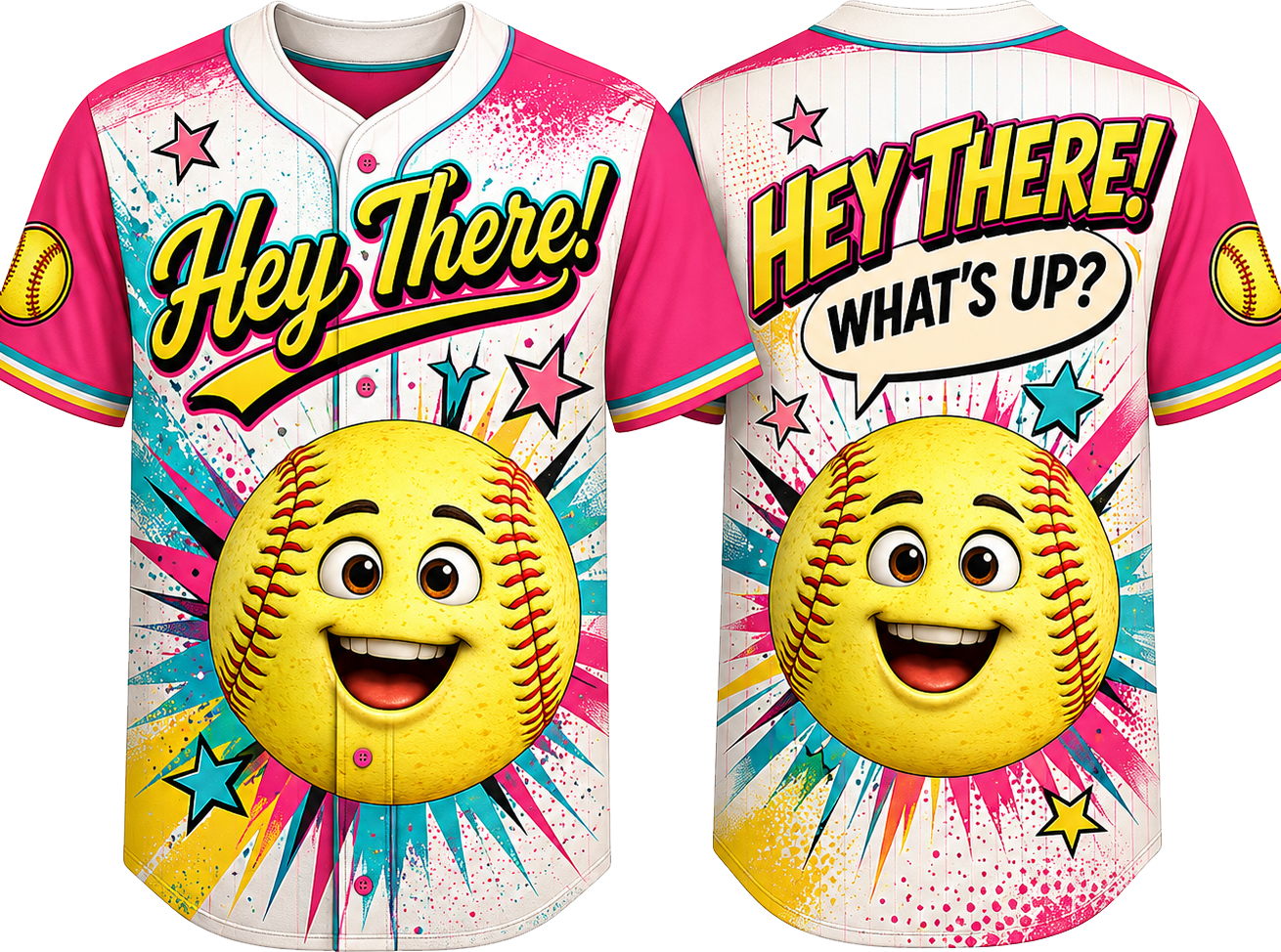Party Jersey Mesh: