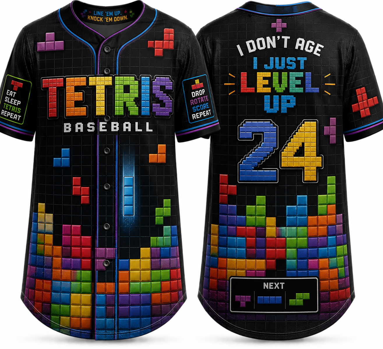 Party Jersey Mesh: