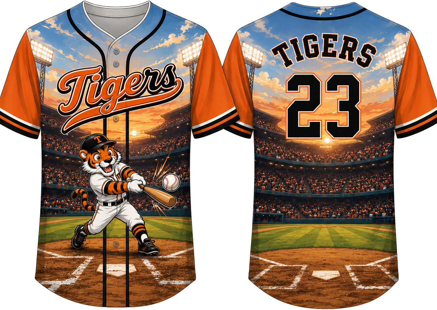 Party Jersey Mesh: