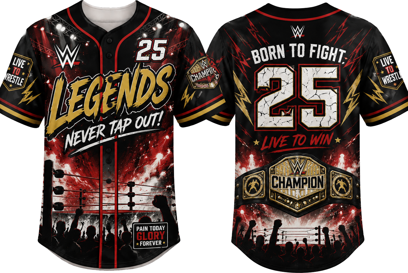 Party Jersey Mesh: