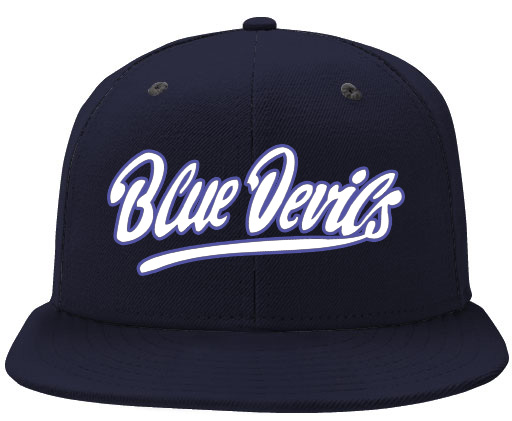 Blue Devils Cap Text