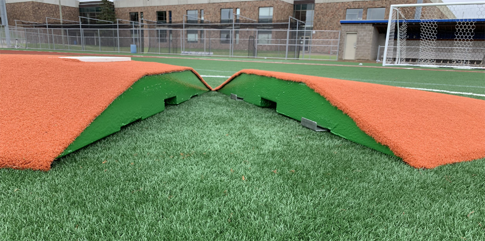 8" Full Length Game Mound: 2-Delen