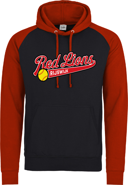 Red Lions Contrast Hoodie