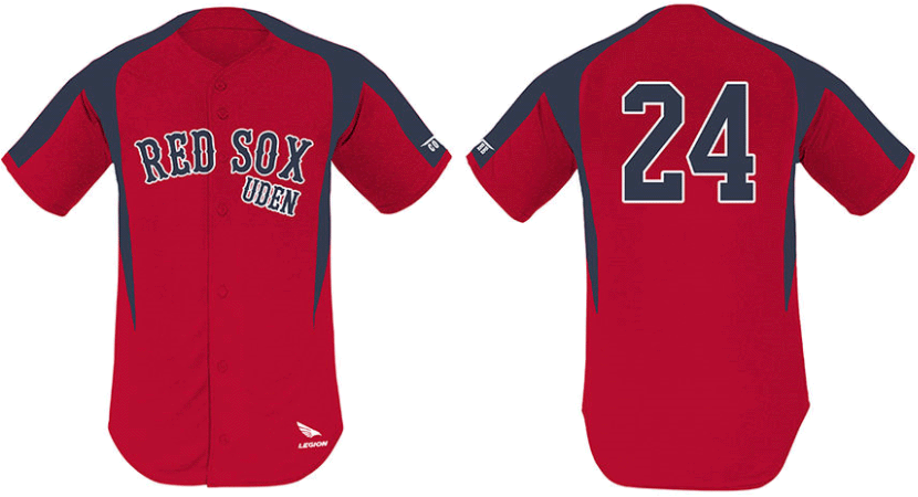 Camisa Uden Red Sox