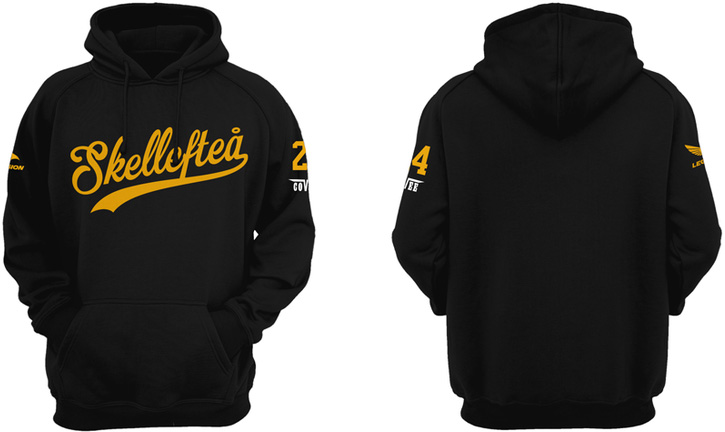 Skelleftea Hoodie: Tekst