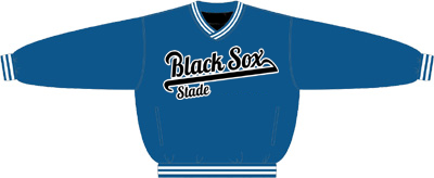 Stade Blacksox PolyMicro Pullover Jacket: Royal