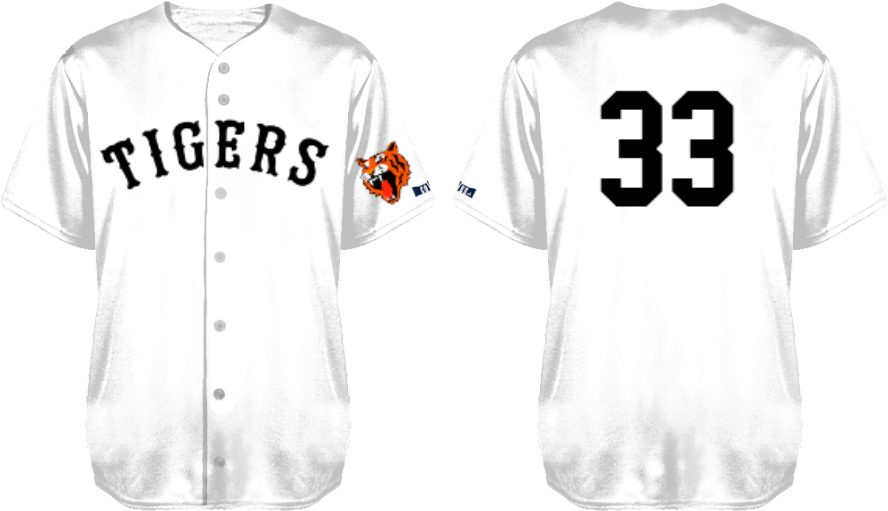 Tampere Tigers Shirt Wit: Flatback Mesh