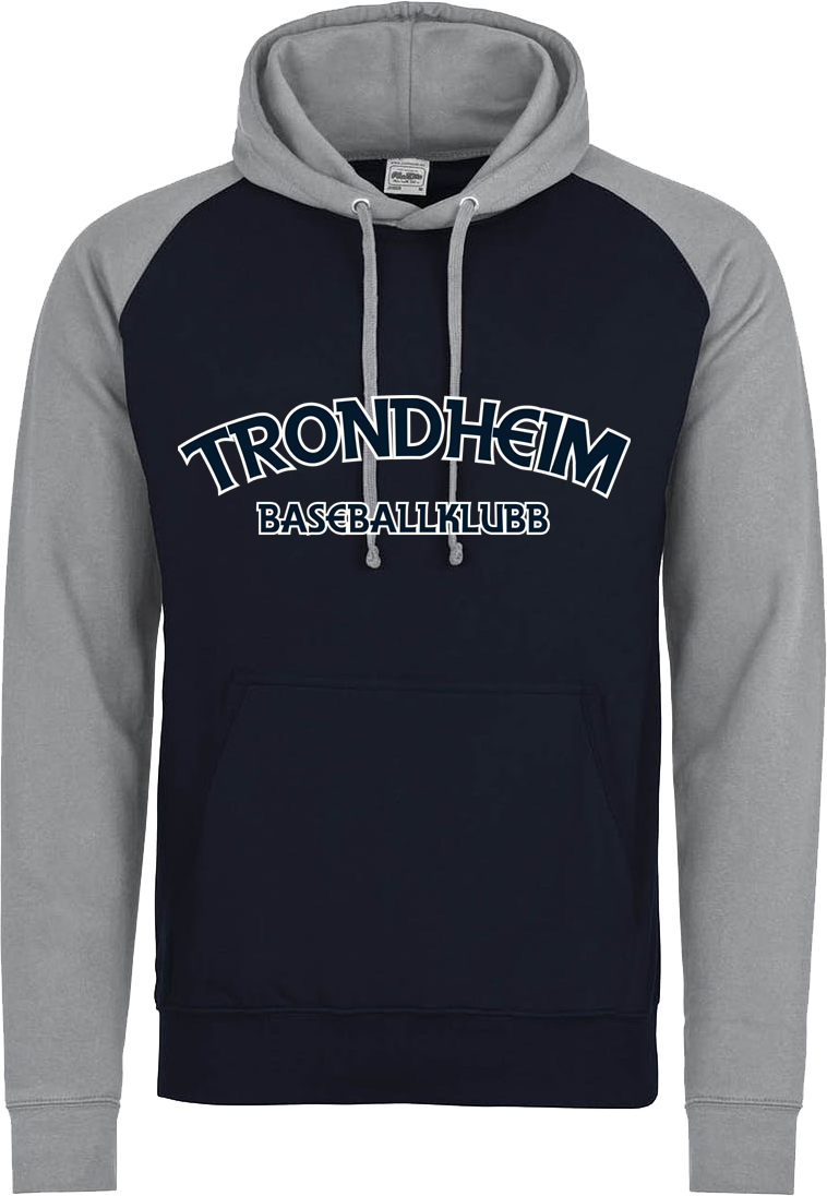 Sudadera con capucha en contraste Trondheim Baseballklubb