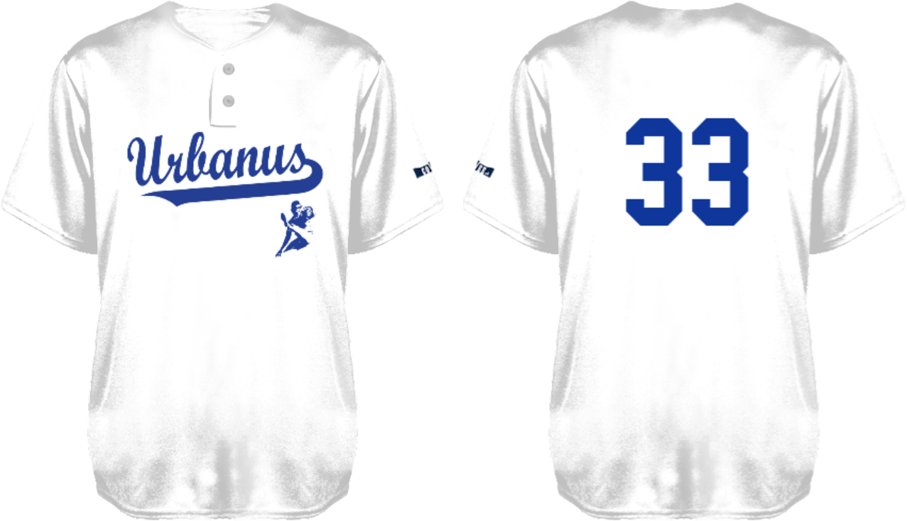 Urbanus Jersey, White: Flatback Mesh