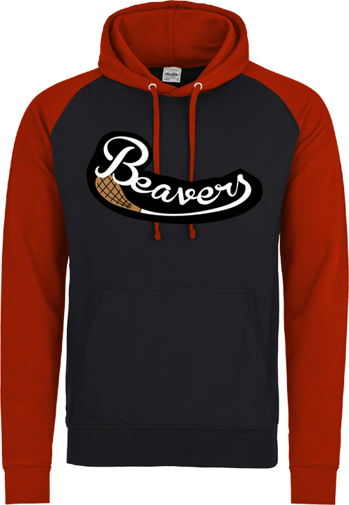 Felpa con cappuccio a contrasto Vienna Beavers