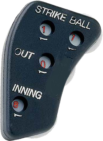 Teller met innings, plastic