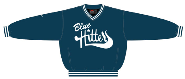 Blue Hitters PolyMicro Pullover Jack