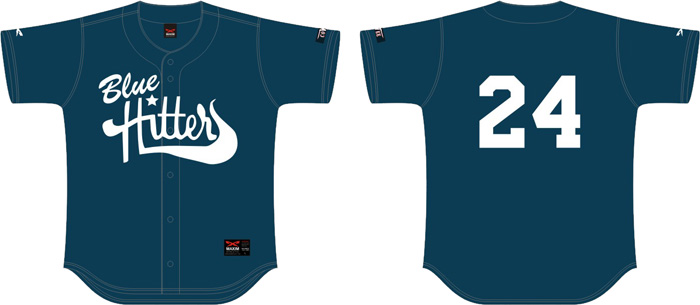 Blue Hitters Jersey