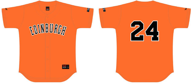 Edinburgh Shirt Oranje: Flatback Mesh