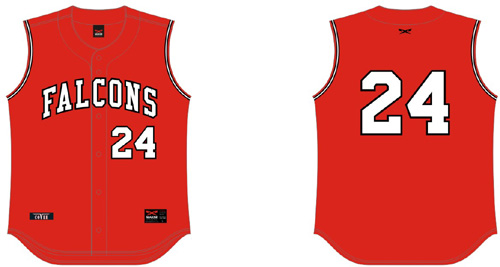 Maglia Falcons, senza maniche: Maglia Flatback