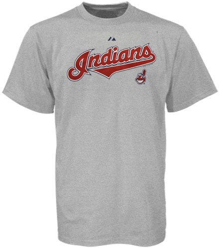 Sweep T-Shirt Indians, Youth, grey