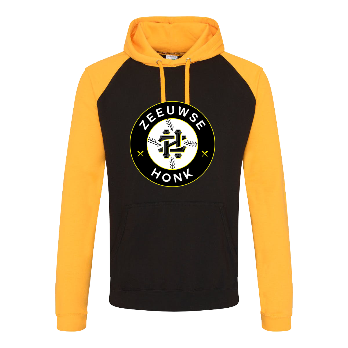 Sudadera con capucha en contraste Zeeuwse Honk