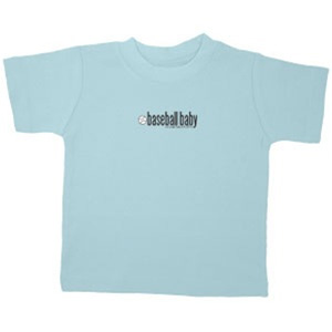 Maglietta Baseball Baby, blu