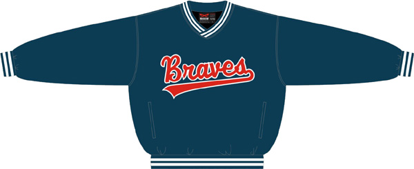 Braves Gouda PolyMicro Pullover Jacket