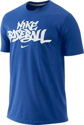 Nike T-Shirt Script Royal