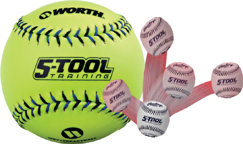 Worth REACT Ball Softball 12"